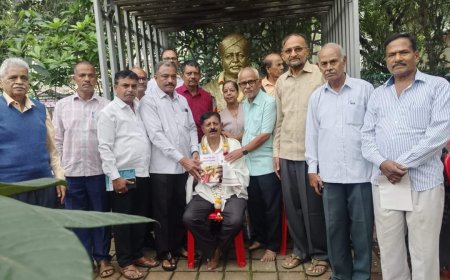 ಕನ್ನಡದ ಬಗ್ಗೆ ಜಾಗೃತಿ ಮೂಡಿಸಿದ ಜವರೇಗೌಡ : ಬೈರಮಂಗಲ ರಾಮೇಗೌಡ