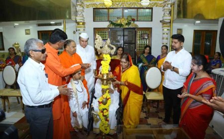 ಕಲಬುರಗಿಯನ್ನು ಭೂ ಕೈಲಾಸ ಮಾಡಿದ  ಮಹಾದಾಸೋಹಿ ಶ್ರೀ ಶರಣಬಸವೇಶ್ವರರು : ಪೂಜ್ಯ ಶ್ರೀ ಡಾ ಸಾರಂಗಧರ ಶ್ರೀಗಳು