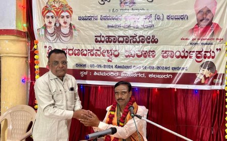 ಬಂಡೆಪ್ಪ ಕೇಸೂರ ಅವರಿಂದ ಇಂದು ಅನ್ನ ಸಂತರ್ಪಣೆ