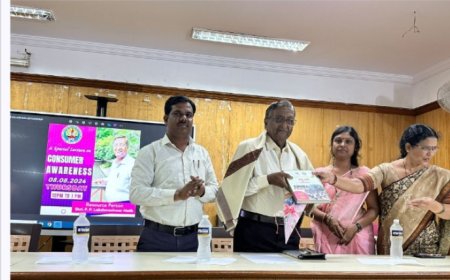 ಗ್ರಾಹಕರ ಜಾಗೃತಿ - ಕೇವಲ ಸ್ಮಾರ್ಟ್ ಶಾಪರ್ ಆಗಿರುವುದು ಅಲ್ಲ. - ಶ್ರೀ ಲಕ್ಷೇಶ್ವರಮಠ ಅಭಿಮತ