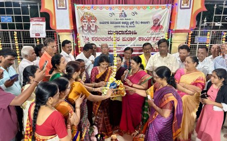 ಶರಣಬಸವೇಶ್ವರ ತೊಟ್ಟಿಲು ತೂಗಿದ ಮುತ್ತೈದೆಯರು : ಜಯನಗರ ಶಿವಮಂದಿರದಲ್ಲಿ