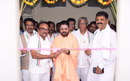 ಶಶೀಲ್ ಜಿ ನಮೋಶಿಯವರ ಅದ್ಯಕ್ಷತೆಯಲ್ಲಿ ಮೂರೇ ತಿಂಗಳಲ್ಲಿ ಬಸವೇಶ್ವರ ಆಸ್ಪತ್ರೆ ಬಹಳಷ್ಟು ಬದಲಾವಣೆ ಕಂಡಿದೆ - ಪರಮ ಪೂಜ್ಯ ಗಂಗಾದರಯ್ಯ ಮಹಾಸ್ವಾಮೀಜಿ