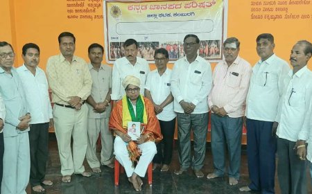 ಗೌರವ ಡಾಕ್ಟರೇಟ್ ಪದವಿ ಪಡೆದ ಡಾ. ಲಕ್ಷ್ಮಣ ದಸ್ತಿಗೆ  ಸನ್ಮಾನ