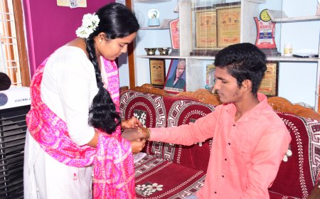 ಕಲಬುರ್ಗಿಯಲ್ಲಿ ರಕ್ಷಾ ಬಂಧನ ಹಬ್ಬ ಆಚರಣೆ