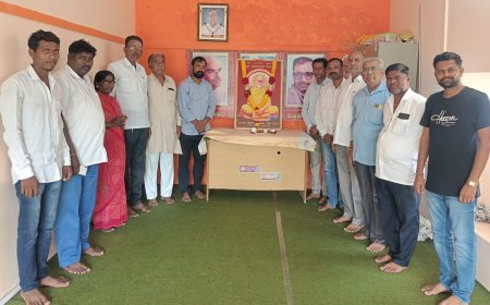 ವಾಡಿ ಯಲ್ಲಿ ಬ್ರಹ್ಮ ಶ್ರೀ ನಾರಾಯಣ ಗುರುಗಳ ಜಯಂತಿ ಆಚರಣೆ.