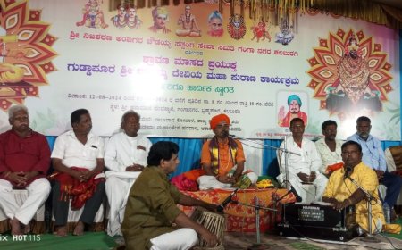 ಪುರಾಣ ಆಲಿಸುವುದರಿಂದ ಮನುಷ್ಯನಲ್ಲಿ ಶಾಂತಿ ನೆಮ್ಮದಿ : ಶಿವರಾಯ ಕಮಕನೂರ