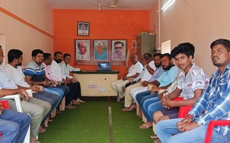 ವಾಡಿ ಬಿಜೆಪಿ ಕಛೇರಿಯಲ್ಲಿ ಮನ್ ಕಿ ಬಾತ್ ಕಾರ್ಯಕ್ರಮ