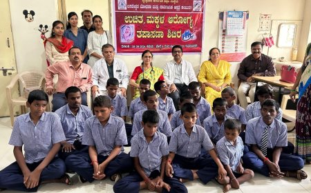 ಬಸವೇಶ್ವರ ಆಸ್ಪತ್ರೆಯಲ್ಲಿ ಚಿಕ್ಕ ಮಕ್ಕಳ ಉಚಿತ ತಪಾಸಣಾ ಶಿಬಿರ