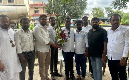 ಗು.ವಿ.ವಿ. ಸಿಂಡಿಕೇಟ್ ಸದಸ್ಯರಾಗಿ ನಾಮ ನಿರ್ದೇಶನಗೊಂಡ ಉದಯ್ ಕುಮಾರ್ ಪಾಟೀಲ್ ಗೆ ಸನ್ಮಾನ