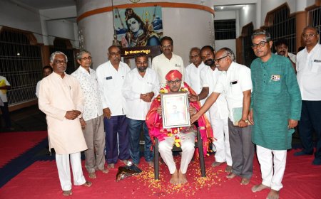ಡಾ.ಲಿಂಗರಾಜ ಅಪ್ಪಾ ಅವರಿಗೆ ಗೌರವ ಡಾಕ್ಟರೇಟ್ ನಿಮಿತ್ತ  ಅಭಿನಂದನ ಸಮಾರಂಭ