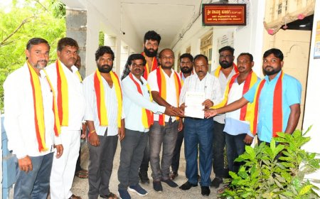 ಕನ್ನಡ  ಭಾಷಾ ಕಡೆಗಣನೆ ಖಂಡಿಸಿ, ಕೆ.ಎ.ಎಸ್ ಪೂರ್ವಭಾವಿ ಪರೀಕ್ಷೆಗೆ ಮರು  ಪರೀಕ್ಷೆ ನಡೆಸಲು ನಡಗೇರಿ ಆಗ್ರಹ.