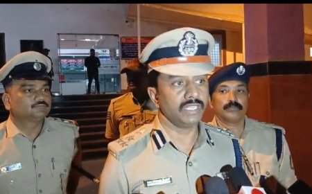 ಅಟ್ಟಿಸಿಕೊಂಡು ಹೋಗುತ್ತಿದ್ದಾಗ ಇಬ್ಬರು ಪೊಲೀಸರ ಮೇಲೆ ಚಾಕುವಿನಿಂದ ಹಲ್ಲೆ