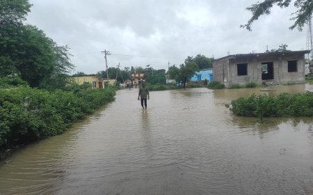 ಮಳೆಯಿಂದಾಗಿ ಮುತ್ತಗಾ ಗ್ರಾಮದ ಜನತೆ ಆತಂಕ ಡಾ. ಮಹೇಂದ್ರ ಕೋರಿ