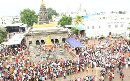 ಶ್ರಾವಣ ಮಾಸದ ಕೊನೆಯ ಸೋಮವಾರ ಇಂದು ಅಪಾರ ಭಕ್ತರು  ಶ್ರೀ ಶರಣಬಸವೇಶ್ವರರ ದರ್ಶನ ಪಡೆದರು.