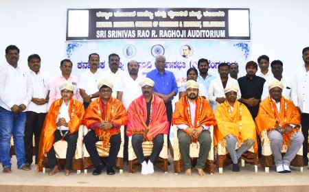 ಛಲವಾದಿ ಸಮುದಾಯದ ಚಿಂತನಾ ಸಭೆಯಲ್ಲಿ ಸಾಧಕರಿಗೆ ಸನ್ಮಾನ