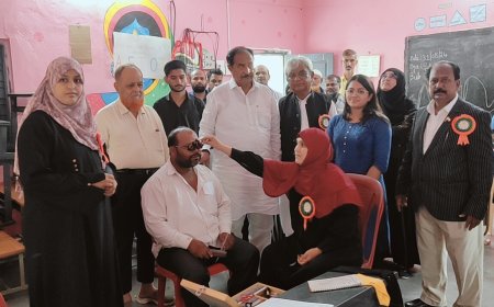 ಯುನೈಟೆಡ್ ಆಸ್ಪತ್ರೆ , ಅಲ್ ಖಮರ ಎಜುಕೇಷನ್  ಚಾರಿಟೇಬಲ್ ಟ್ರಸ್ಟ್ ಸಹಯೋಗದೊಂದಿಗೆ ಉಚಿತ ಆರೋಗ್ಯ ತಪಾಸಣೆ ಶಿಬಿರ ಯಶಸ್ವಿ