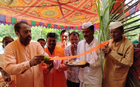 ನೀಲೂರಿನಲ್ಲಿ ಹೊಸ ಶಾಲಾ ಕಟ್ಟಡ ಬಡದಾಳ ಶ್ರೀ ಗಳಿಂದ ಉದ್ಘಾಟನೆ