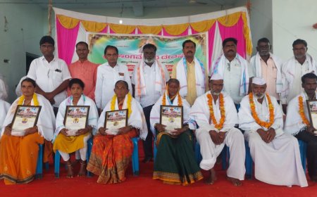 ವಿವಿಧ ಸಾಧಕರಿಗೆ ಸಂಗಮೇಶ್ವರ ದೇವಾಲಯದಿಂದ ಪ್ರಶಸ್ತಿ ಪ್ರದಾನ|| ಚಿಮ್ಮನಚೋಡ: ಪ್ರಶಸ್ತಿಗಳು‌ ಜವಾಬ್ದಾರಿ ಹೆಚ್ಚಿಸುತ್ತವೆ- ಮೊಗಡಂಪಳ್ಳಿ