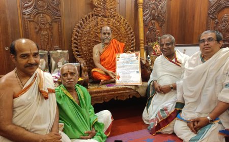 ಉಡುಪಿಯಲ್ಲಿ ಪರ್ಯಾಯ ಪುತ್ತಿಗೆ ಶ್ರೀಗಳಿಂದ ಅಂತಾರಾಷ್ಟ್ರೀಯ ದಾಸ ಸಾಹಿತ್ಯ ಸಮಾವೇಶದ ಕರಪತ್ರ ಉದ್ಘಾಟನೆ