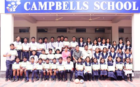 ಕ್ಯಾಂಪ್‌ಬೆಲ್ಸ್ ಶಾಲೆಯ ವಿದ್ಯಾರ್ಥಿಗಳು ವಿಭಾಗ ಮಟ್ಟಕ್ಕೆ ಆಯ್ಕೆ