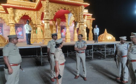 ಸ್ಥಳ ವೀಕ್ಷಿಸಿದ ಡಾ|| ಶರಣಪ್ಪ ಎಸ್ ಡಿ., ಐಪಿಎಸ್ ರವರು