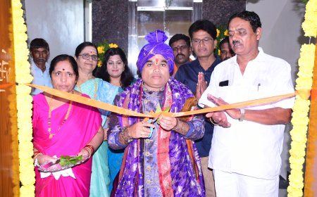 ಶರಣ್ ಟವರ್ ಕಟ್ಟಡವನ್ನು ಉದ್ಘಾಟಿಸಿದ : ಸಾಂಬಾ ಶಿವಾಚಾರ್ಯರು