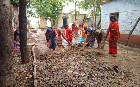 ಸ್ವಸ್ತಿಕ ನಗರ: ಸ್ವಚ್ಛತಾ ಅಭಿಯಾನ ಕಾರ್ಯಕ್ರಮ
