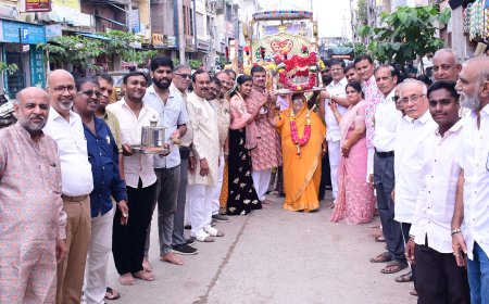 ಜೈನ್ ತಪಸ್ವಿ, ಭಗವಾನ್ ಮಹಾವೀರರ ಪಲ್ಲಕ್ಕಿ ಉತ್ಸವ