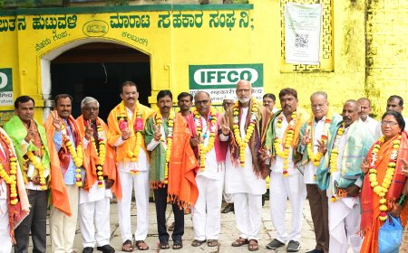 ಟಿಎಪಿಸಿಎಂ ಅಧ್ಯಕ್ಷರಾಗಿ ಪಾಟೀಲ್ ಅವಿರೋಧಾಯ್ಕೆ
