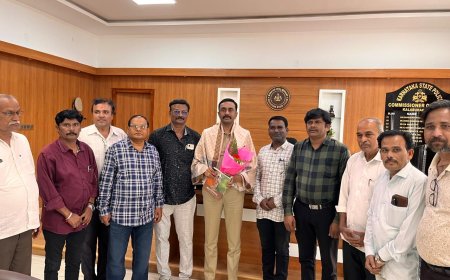 ಡಾ. ಶರಣಪ್ಪ ಎಸ್ ಡಿ ಅವರನ್ನು ಪತ್ರಕರ್ತರಿಂದ ಸನ್ಮಾನ