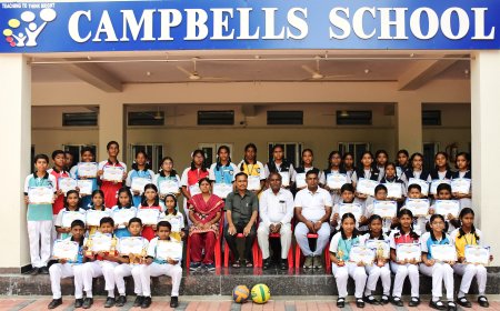 ಕ್ಯಾಂಪ್‌ಬೆಲ್ಸ್ ಶಾಲೆಯ ವಿದ್ಯಾರ್ಥಿಗಳು ಜಿಲ್ಲಾ ಮಟ್ಟದ ಆಯ್ಕೆ