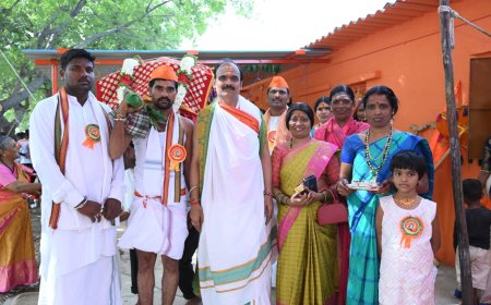 ಸಂಭ್ರಮದ ಪಲ್ಲಕ್ಕಿ ಉತ್ಸವ : ಈ ಆಶ್ರಮ ಶ್ರೀ ಕ್ಷೇತ್ರವಾಗಲಿ :ಸಿದ್ದಲಿಂಗ ಶ್ರೀಗಳು