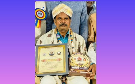 .ನಾಗಭೂಷಣ ವಿ.ಎಂ ಅವರಿಗೆ ಉತ್ತಮ ಶಿಕ್ಷಕ ರಾಜ್ಯ ಪ್ರಶಸ್ತಿ ಪ್ರದಾನ