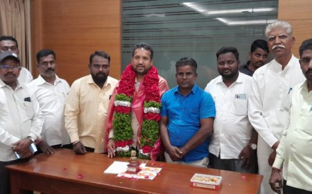 ಚಂದು ಪಾಟೀಲ್ ಅವರಿಗೆ ಸನ್ಮಾನ