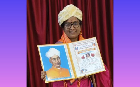 ಡಾ. ಸರ್ವಪಲ್ಲಿ ರಾಧಾಕೃಷ್ಣ ಶಿಕ್ಷಣ ರಾಷ್ಟ್ರೀಯ ಪ್ರಶಸ್ತಿ ಪಾತ್ರರಾದ ಡಾ ವಿಜಯಲಕ್ಷ್ಮಿ ಪಾಟೀಲ