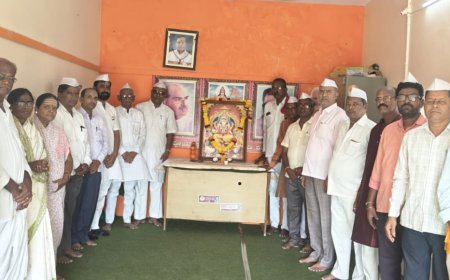 ವಾಡಿ ||  ಬಿಜೆಪಿ ಕಛೇರಿಯಲ್ಲಿ ವಿಶ್ವಕರ್ಮ ಜಯಂತಿ