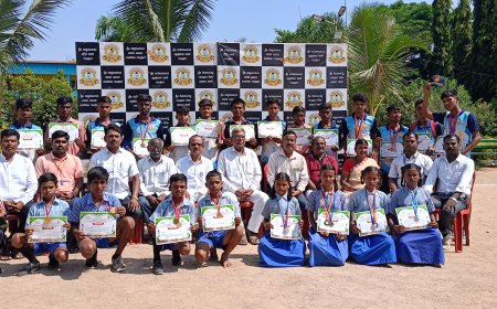 ರಾವೂರ ಮಕ್ಕಳು ಜಿಲ್ಲಾ ಮಟ್ಟಕ್ಕೆ ಆಯ್ಕೆ.