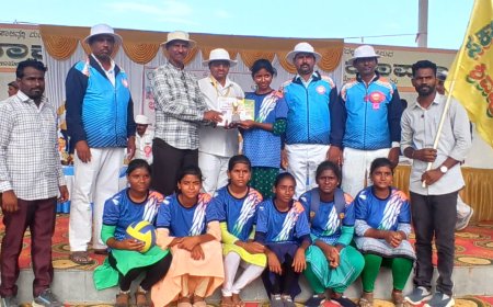 ಶಿವಪುರ ಸರಕಾರಿ ಪ್ರೌಢಶಾಲೆ ಬಾಲಕಿಯರು ಜಿಲ್ಲಾ ಮಟ್ಟಕ್ಕೆ ಆಯ್ಕೆ