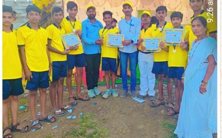 ಬಿ ಆರ್. ಅಂಬೇಡ್ಕರ್ ವಸತಿ ಶಾಲೆ ಮಕ್ಕಳು ಜಿಲ್ಲಾ ಮಟ್ಟಕ್ಕೆ ಆಯ್ಕೆ