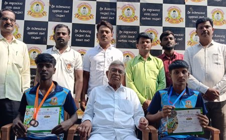 ರಾವೂರ ಶ್ರೀ ಸಚ್ಚಿದಾನಂದ ಪ್ರೌಢ ಶಾಲೆಯ ವಿದ್ಯಾರ್ಥಿ ಶ್ರೀನಾಥ ರಾಜ್ಯಮಟ್ಟಕ್ಕೆ ಆಯ್ಕೆ.