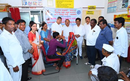 ಉಚಿತ ನೇತ್ರ ತಪಾಸಣಾ  ಮತ್ತು ಶಸ್ತ್ರ ಚಿಕಿತ್ಸಾ ಶಿಬಿರ ನಡೆಯಿತು