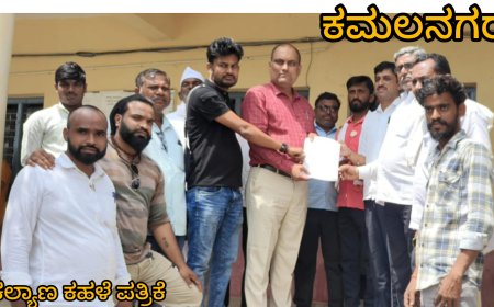 ಬೆಳೆ ಹಾನಿಗೆ ಪರಿಹಾರ ಒದಗಿಸಲು :ಸತೀಶ್ ವಾಸರೆ ಒತ್ತಾಯ