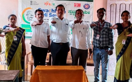 ಸ್ವಚ್ಛ ಭಾರತದ ಸಾಕಾರಕ್ಕೆ ಎಲ್ಲರ ಸಹಕಾರ ಅಗತ್ಯ ಉಪನ್ಯಾಸಕ ಎಚ್.ಬಿ.ಪಾಟೀಲ ಹೇಳಿಕೆ