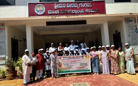 ವಿ ಜಿ ಪದವಿ ಪೂರ್ವ ಮಹಾವಿದ್ಯಾಲಯದಲ್ಲಿ ರಾಷ್ಟ್ರಪಿತ ಮಹಾತ್ಮ ಗಾಂಧೀಜಿ ಹಾಗೂ ಲಾಲಬಹದ್ದೂರ ಶಾಸ್ತ್ರಿ ಅವರ ಜಯಂತಿ