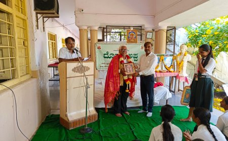 ದೊಡ್ಡಪ್ಪ ಅಪ್ಪ ಕಾಲೇಜಿನಲ್ಲಿ ಗಾಂಧಿ-ಶಾಸ್ತ್ರಿಜಿ ಜಯಂತಿ