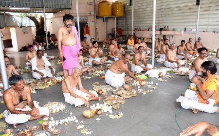 ಪಿತೃ ಪಕ್ಷ ಕಾರ್ಯ ಅನಂತಾಚಾರ್ಯ ರಿಂದ ಜರುಗಿತು