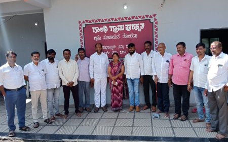 ಗ್ರಾ ಪಂ. ಗಾಂಧಿ ಗ್ರಾಮ ಪುರಸ್ಕಾರಕ್ಕೆ ತೋರಣ ಗ್ರಾಮ ಆಯ್ಕೆ;