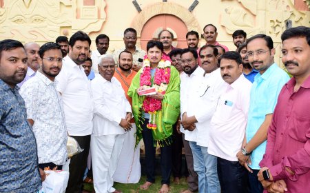 ದತ್ತಾತ್ರೇಯ ಸಿ.ಪಾಟೀಲ ರೇವೂರ ರವರಿಗೆ ಸನ್ಮಾನ