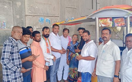 ವಾಡಿ: ಬೀದಿಬದಿ ಚಹಾ ಅಂಗಡಿಯಲ್ಲಿ ಬಿಜೆಪಿ ಸದಸ್ಯತ್ವ ನೊಂದಣಿ