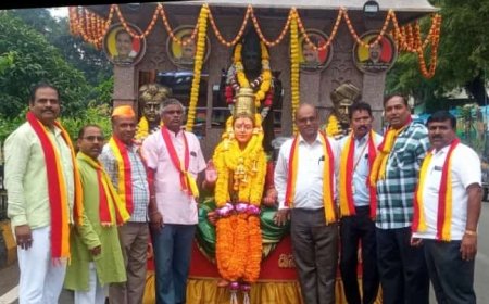 ಕನ್ನಡ ಜ್ಯೋತಿ ರಥ ಯಾತ್ರೆ ಕಲಬುರ್ಗಿಯಲ್ಲಿ ಸ್ವಾಗತ